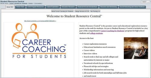 SRC Welcome Page