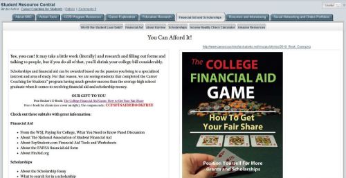 Straight scoop, how to and information with integrity is what the Financial Aid and Scholarship resources are about. Most scholarship websites are nothing more than marketing websites. Not at SRC.